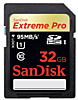 SanDisk SD SDHC 32GB Class 10 Extreme Pro 633x