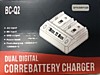 BC-Q2 Двойное зарядное у-во для Canon BP808/ BP828