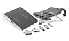 Ультратонкая внешняя батарея 3500mAh (13Wh) с USB-портоми, для зарядки смартфонов, планшетов и цифровой техники. Серебристая. Ультратонкая внешняя батарея 3500mAh (13Wh) с USB-портоми, для зарядки смартфонов, планшетов и цифровой техники. Серебристая.